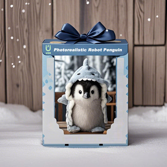 Realistic Baby Penguin Doll