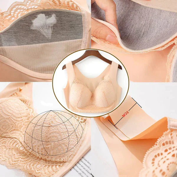 🔥Lift Stretch Full Shape Seamless Lace Bra (3 PCS)