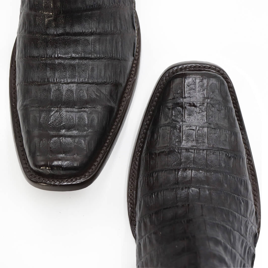 Bota vaquera de piel de cocodrilo modelo Fenix