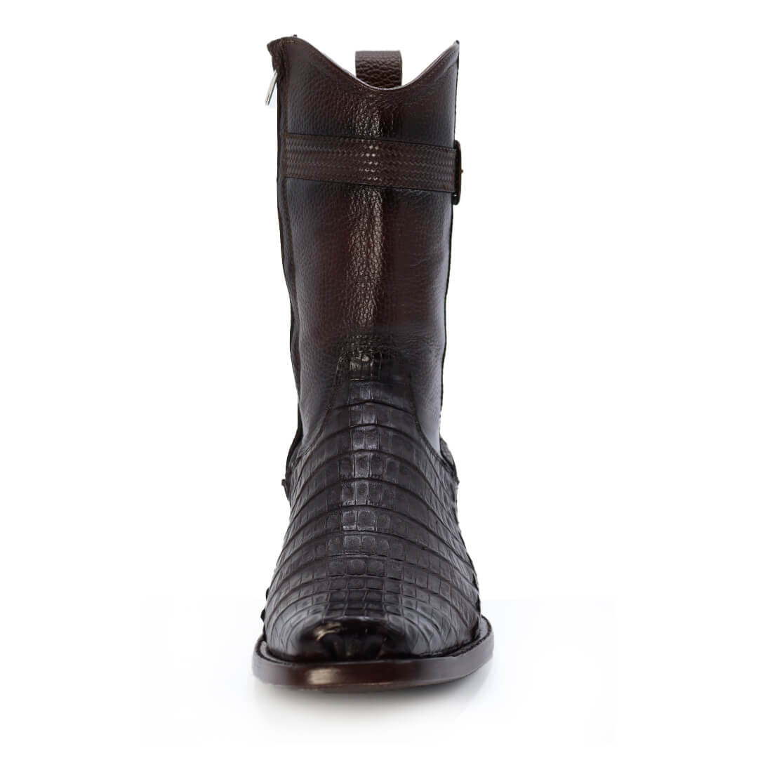 Bota vaquera de piel de cocodrilo modelo Fenix
