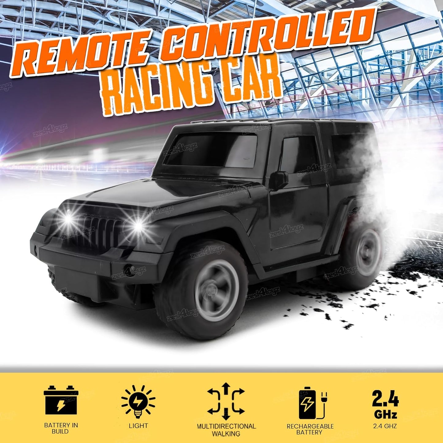 RECHARGEBLE + REMOTE CONTROL CAR