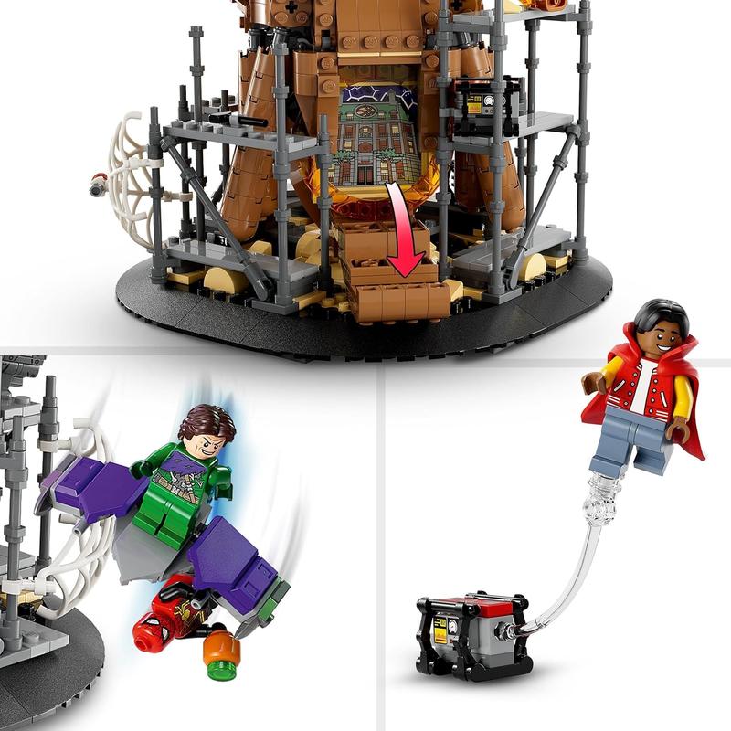 LEGO Marvel Spider Man Final Battle Building Blocks Set - 900 Pieces | 76261