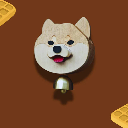 Handmade Dog Door Bell