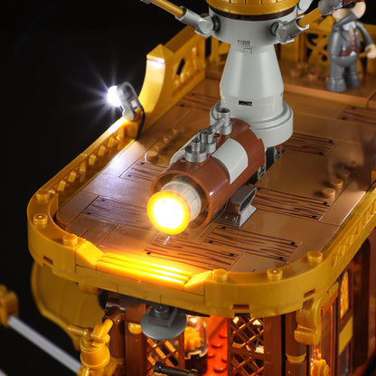 Steampunk Airship: Light Catcher 1641PCS