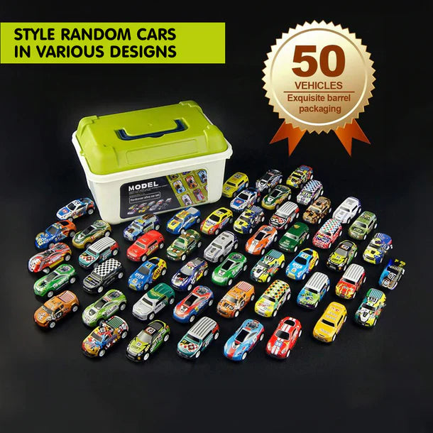 Mini-Pull Back Car with Storage