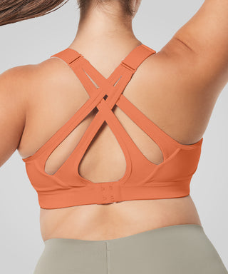 Power Adjustable Criss Cross Running Bra | Women's High Support Sports Bra (Pack Of 5)