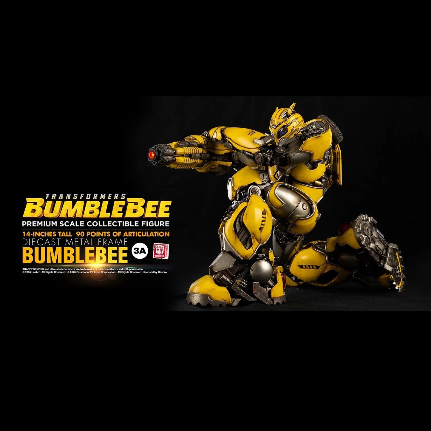 ThreeZero Transformers Bumblebee Bumblebee Premium Scale (height 35 cms)