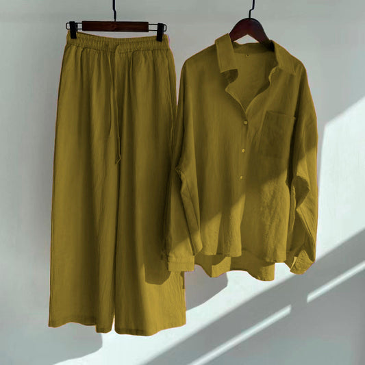 Cotton Mustered Coord Set – A Perfect Blend of Comfort and Fashion