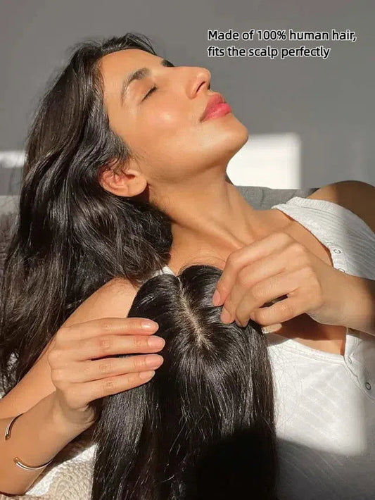 2x3  Hair Topper | Instantly Fuller Hair, Say Goodbye to Thinning & Look Younger