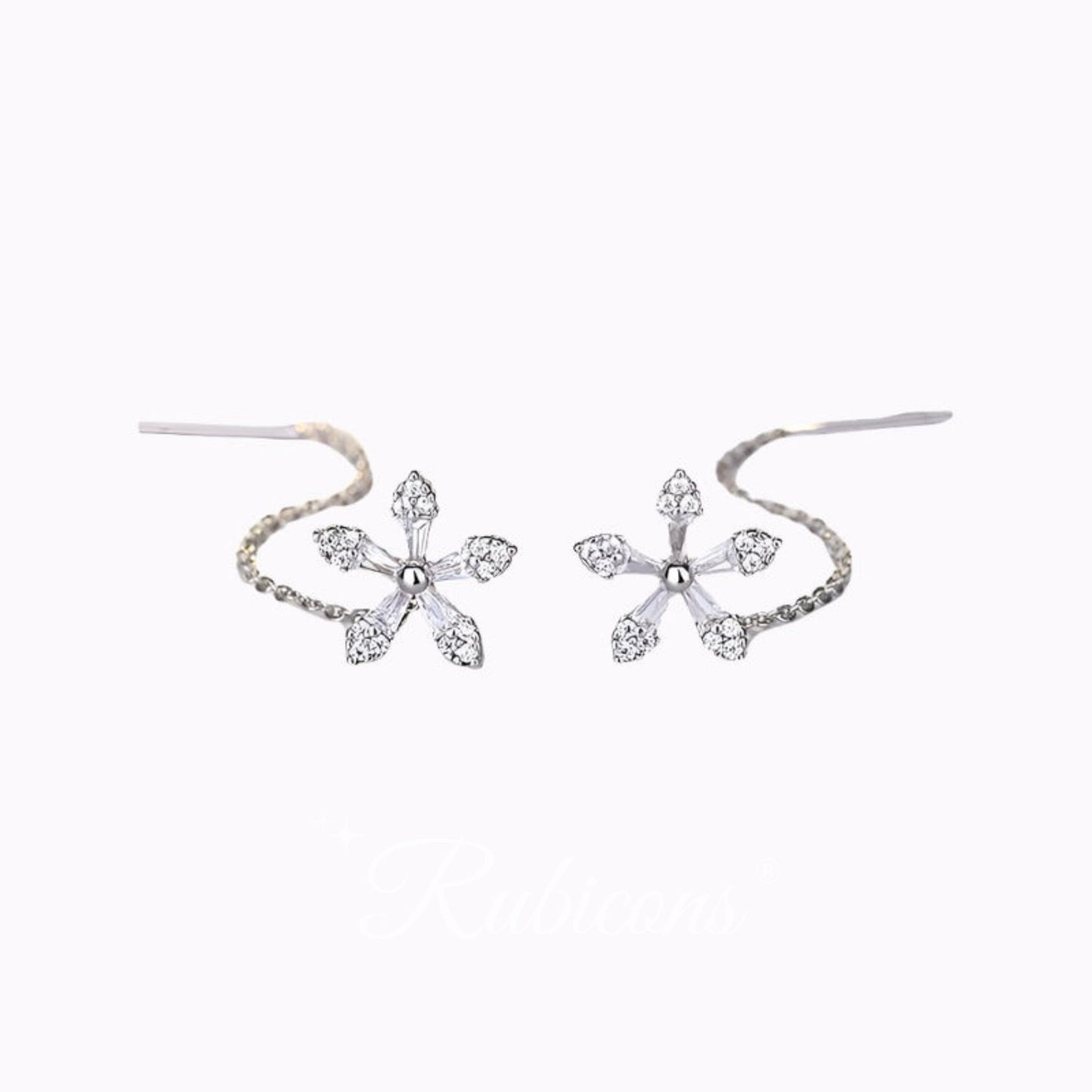 Crystal Blossom Earrings