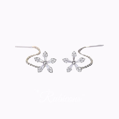 Crystal Blossom Earrings
