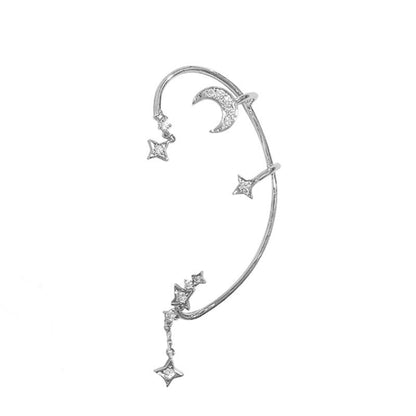 Crystal Moonstar Earrings (PAIR)