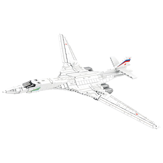 TU-160 STRATEGIC BOMBER | 1598PCS