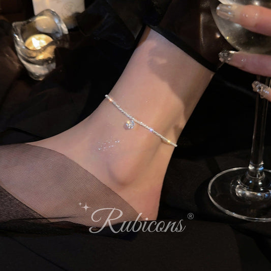 Galaxy Glitter Zircon Chain (PAIR)