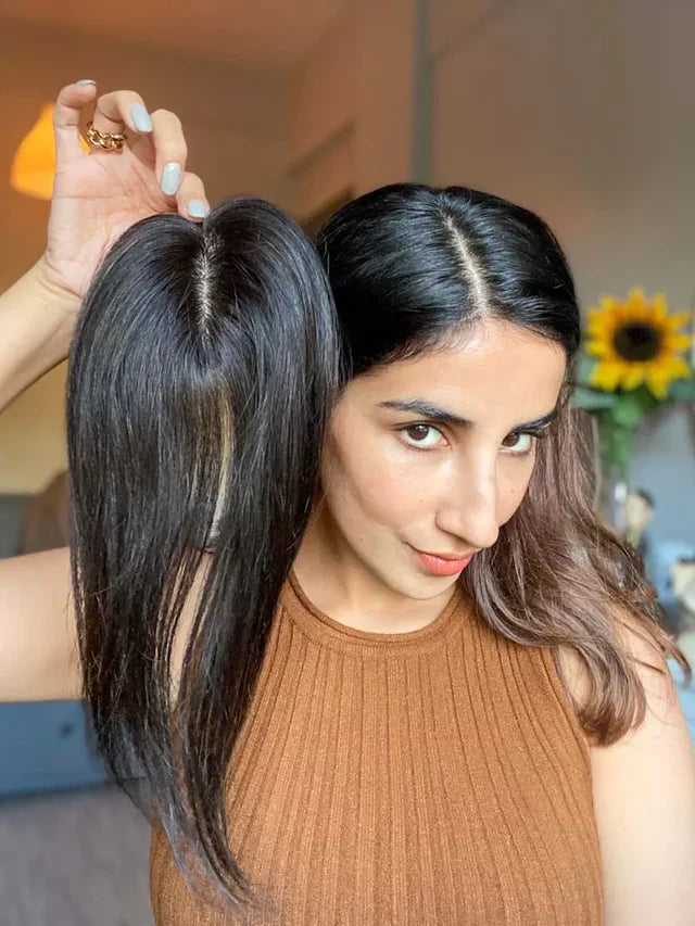 2x3  Hair Topper | Instantly Fuller Hair, Say Goodbye to Thinning & Look Younger