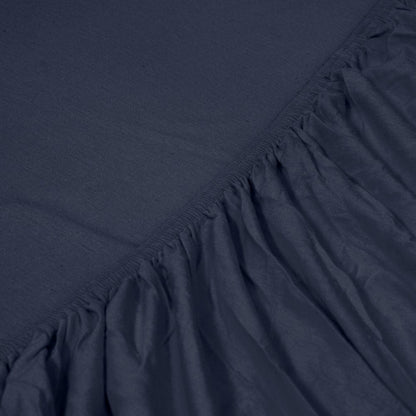 Fitted Bedsheet - Single/Navy