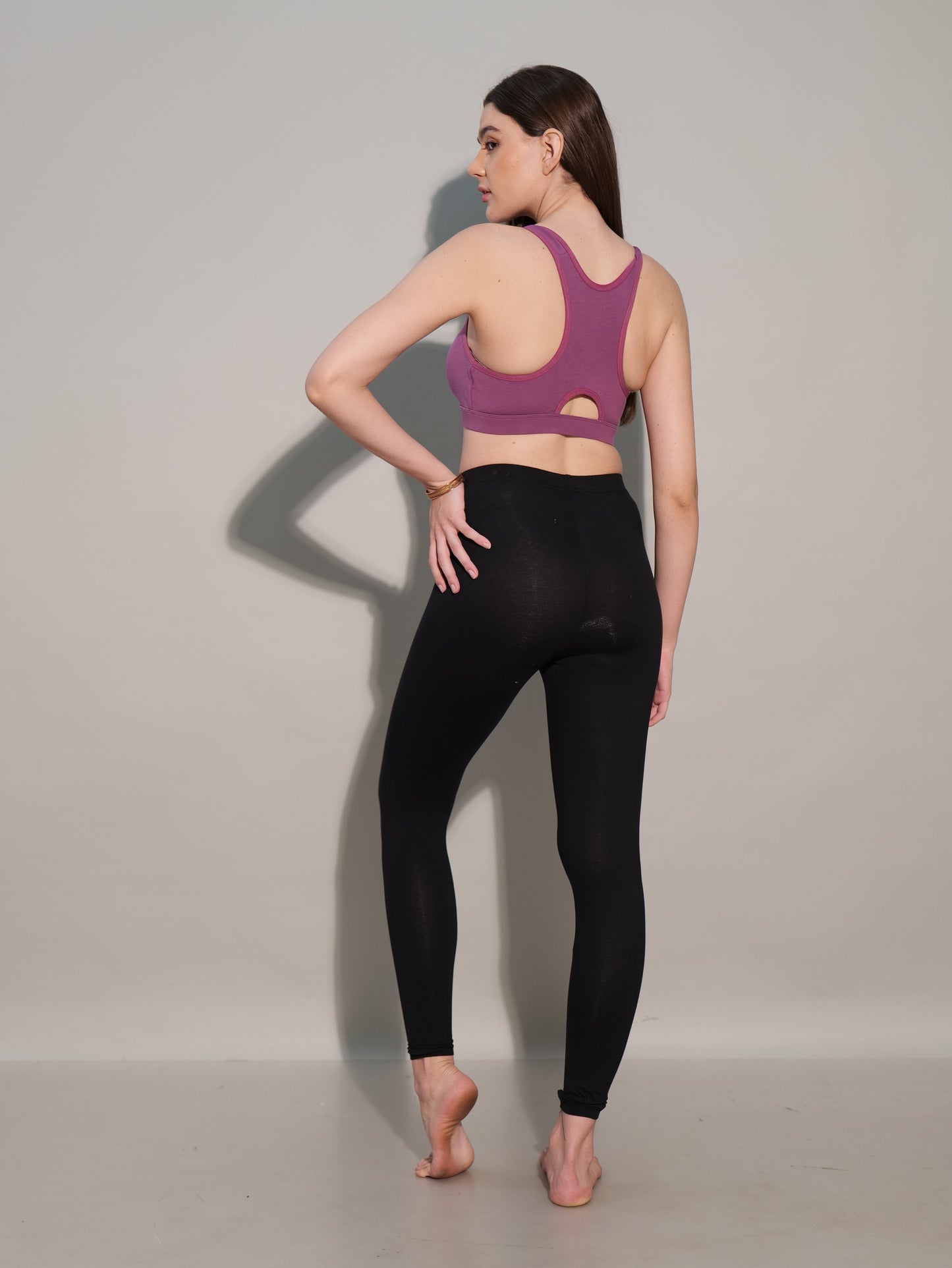 Zipper Sports Cotton Bra (Pack Of 3)