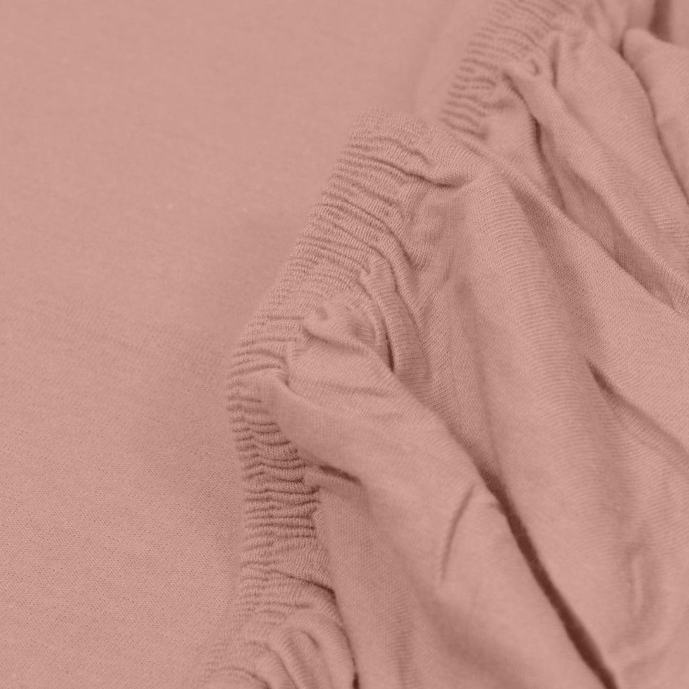 Fitted Bedsheet  - King/Pink