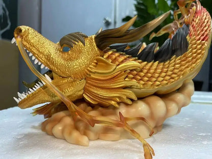 Dragon Ball Figures Son Goku Shenron Figurine Super Saiyan 3 28cm