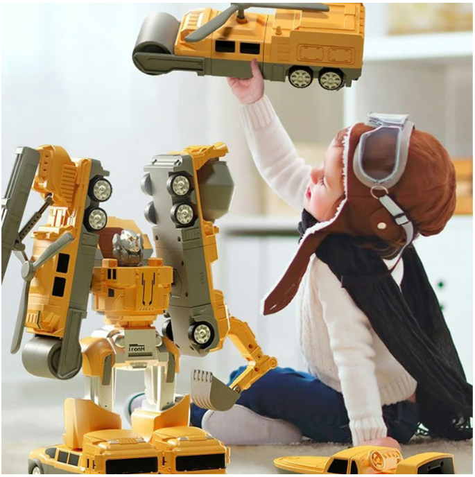 Magnetic Transform Engineering Car Assembled Toys 🔥🧲
