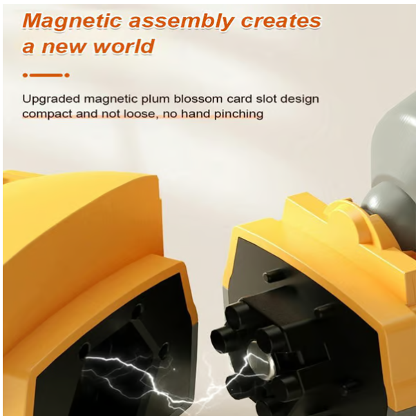 Magnetic Transform Engineering Car Assembled Toys 🔥🧲