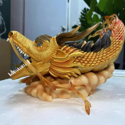 Dragon Ball Figures Son Goku Shenron Figurine Super Saiyan 3 28cm