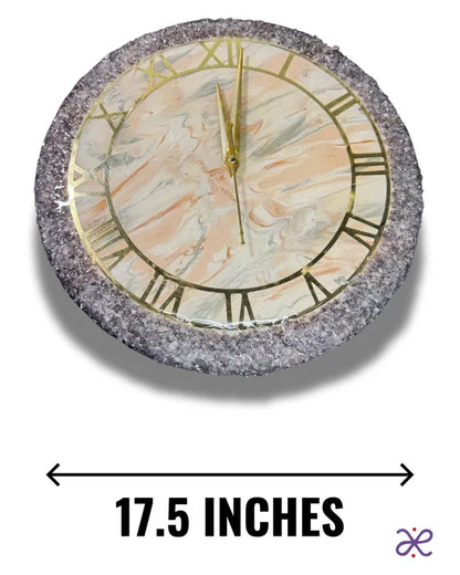 Crystal Edge Roman Wall clock