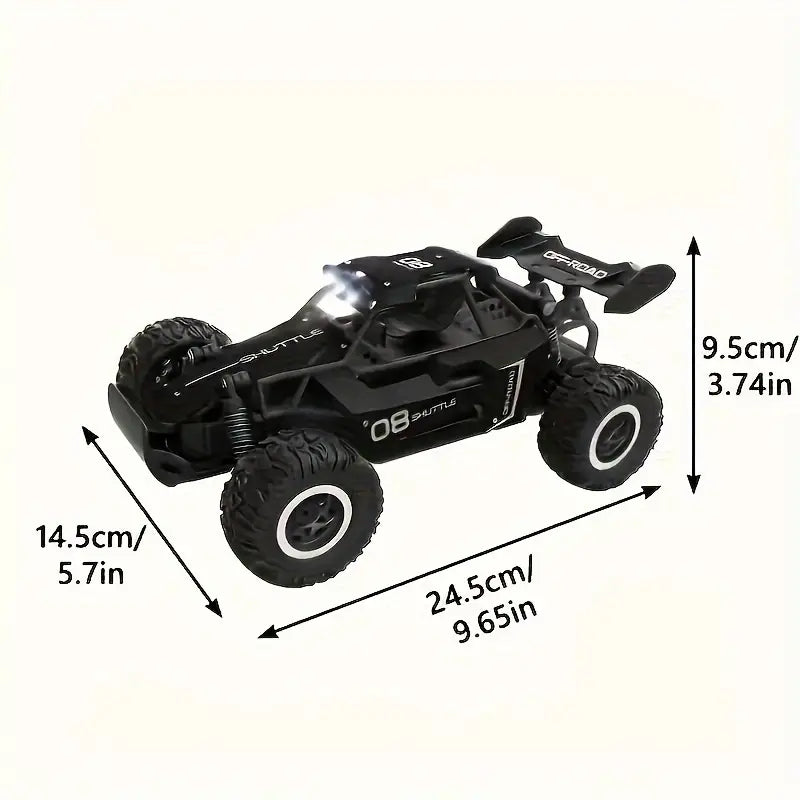 JJR/C 1:16 Small High-speed Off-road 2.4G Remote Control Car, Drifting 20KM/H, Rechargeable 500mAh Battery, USB Charging
