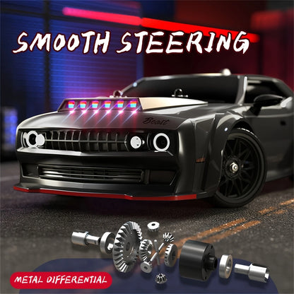 [4WD RC Car] 70KM/H High Speed 4WD Brushless RC Car, 2.4GHz Remote Control