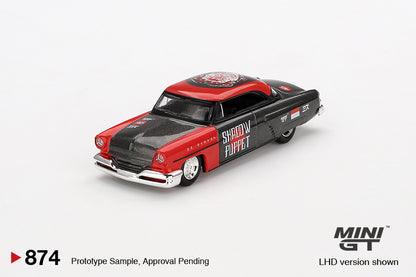 Mini GT Lincoln Capri Hot ROD 1954 Shadow Puppet