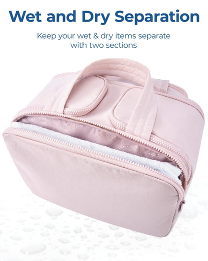 Fierce-Green 4-in-1 Travel Toiletry Bag