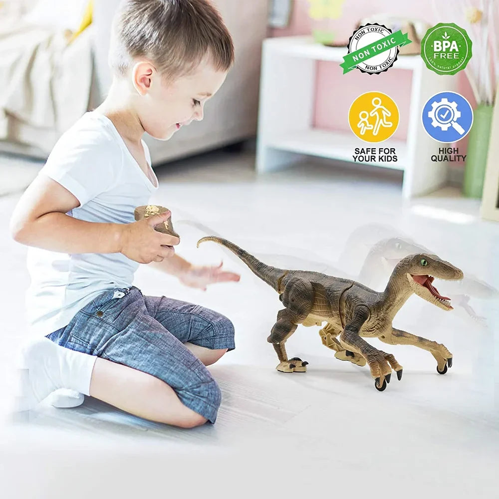 Optimal Children Gifts Realistic Remote Control Dinosaurs