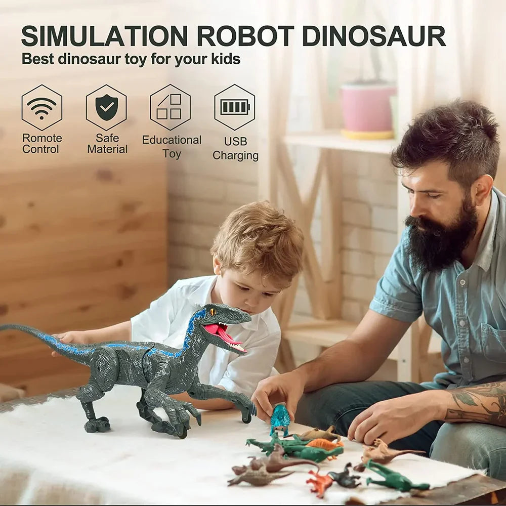 Optimal Children Gifts Realistic Remote Control Dinosaurs