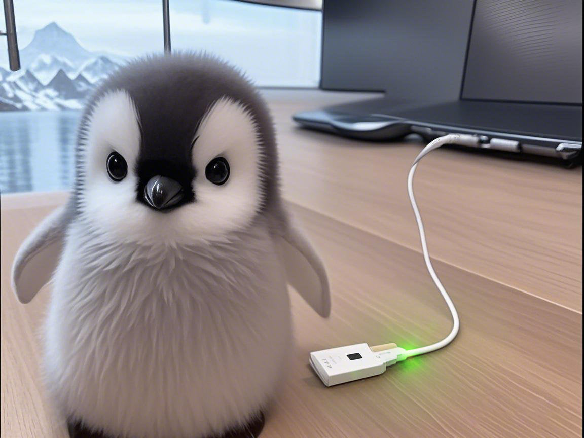 Realistic Baby Penguin Doll