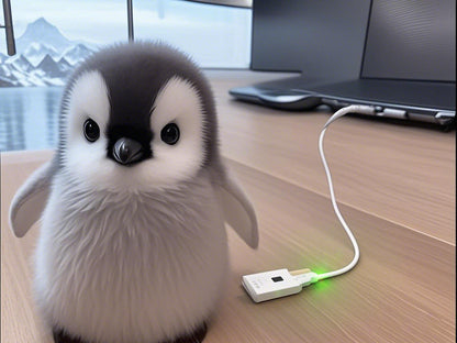 Realistic Baby Penguin Doll