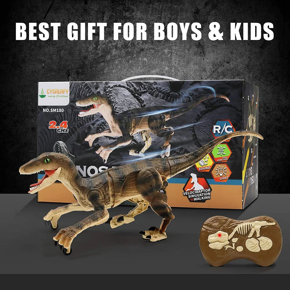 Optimal Children Gifts Realistic Remote Control Dinosaurs