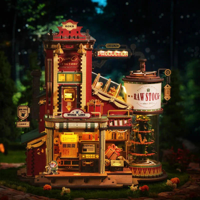 Christmas Dream Gift Factory DIY Music Box