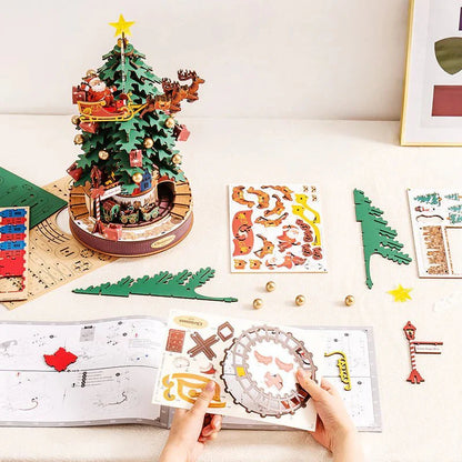 Christmas Dream Gift Factory DIY Music Box