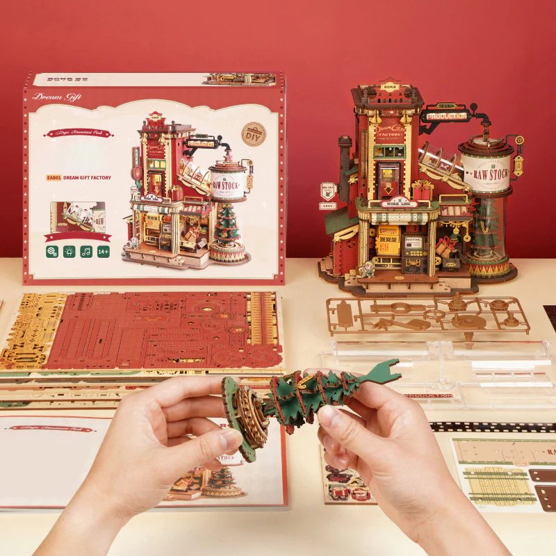 Christmas Dream Gift Factory DIY Music Box