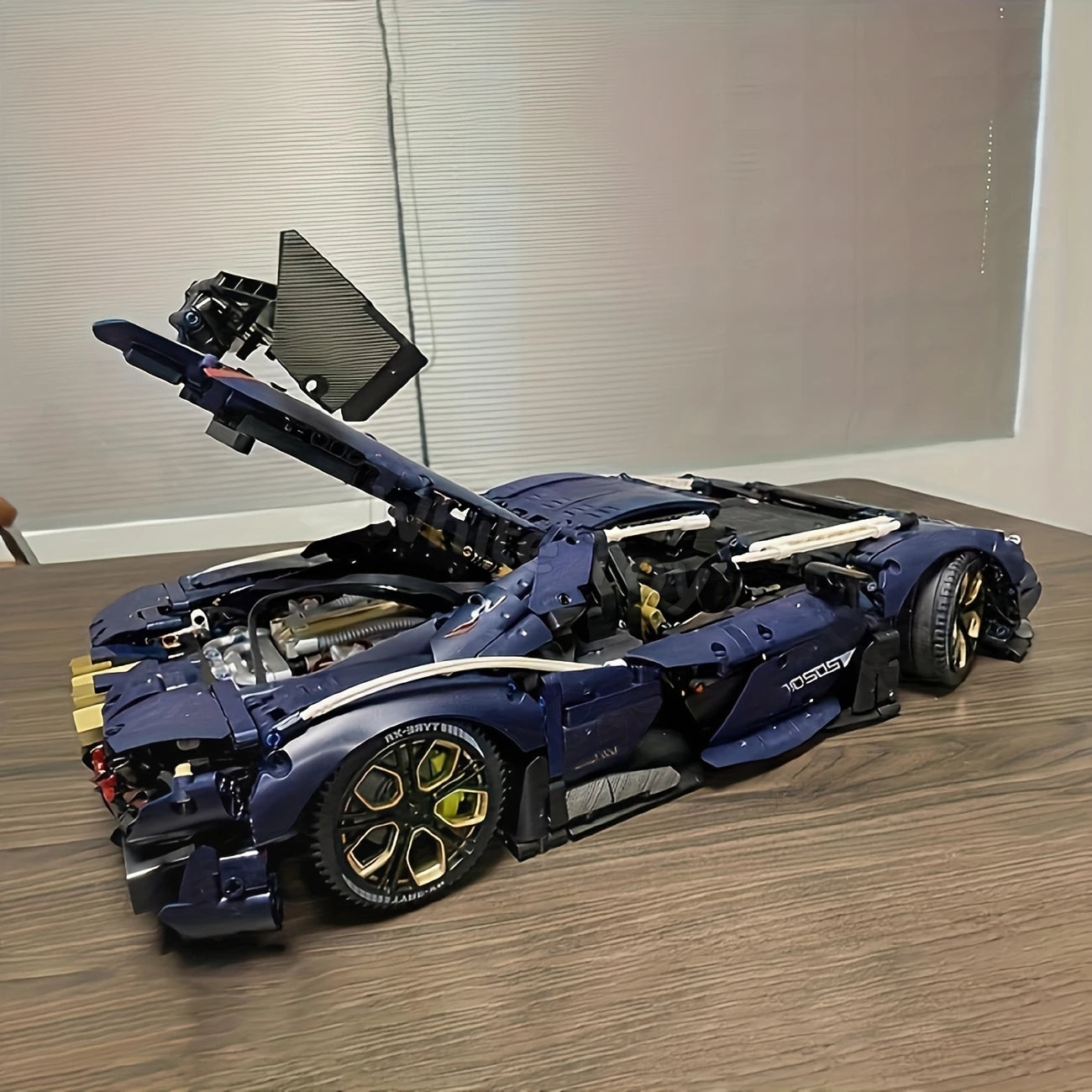 Limited Edition Starry Sky Fashion Sports Car Building Block Toy