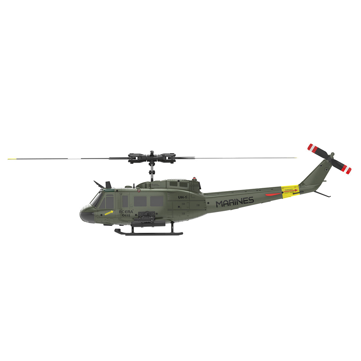 C032 1/48 Scale UH-1 Huey 2.4G 6CH Flybarless RC Helicopter Model (RTF Version)