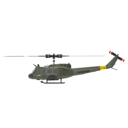 C032 1/48 Scale UH-1 Huey 2.4G 6CH Flybarless RC Helicopter Model (RTF Version)