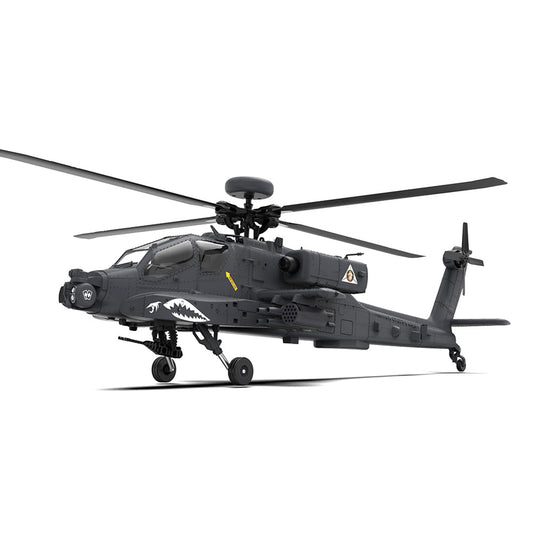 YU XIANG Apache GPS Helicopter F11-S AH64 1/32 Scale 2.4G 6CH RC Dual-axis Co-drive Flybarless 6G/3D Stunt