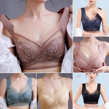 Women’s lace ice silk bra Pack Of 4