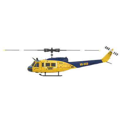 C032 1/48 Scale UH-1 Huey 2.4G 6CH Flybarless RC Helicopter Model (RTF Version)