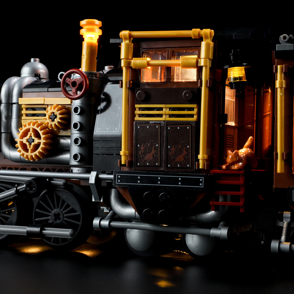 Steampunk Ore Train 1056PCS