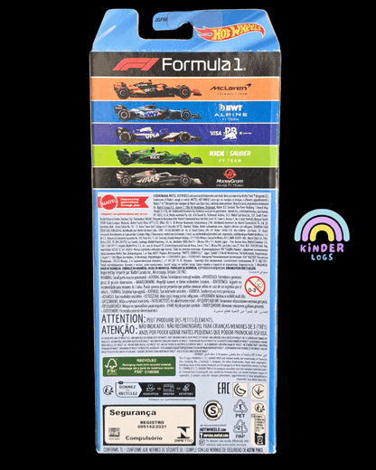 Hot Wheels 'Formula 1 Team' 5 Cars Pack (Imported)