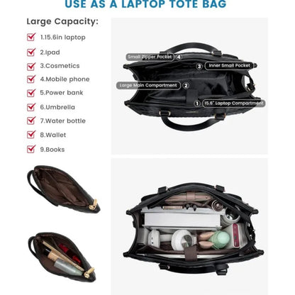 Elegant All-in-One Tote
