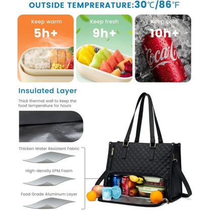 Elegant All-in-One Tote