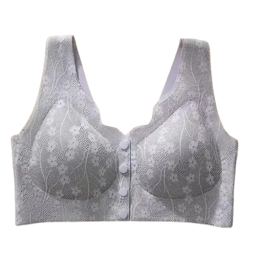 Front Buckle Bra Lace Seamless And Breathable no Steel Ring Bra (Pack Of 5)